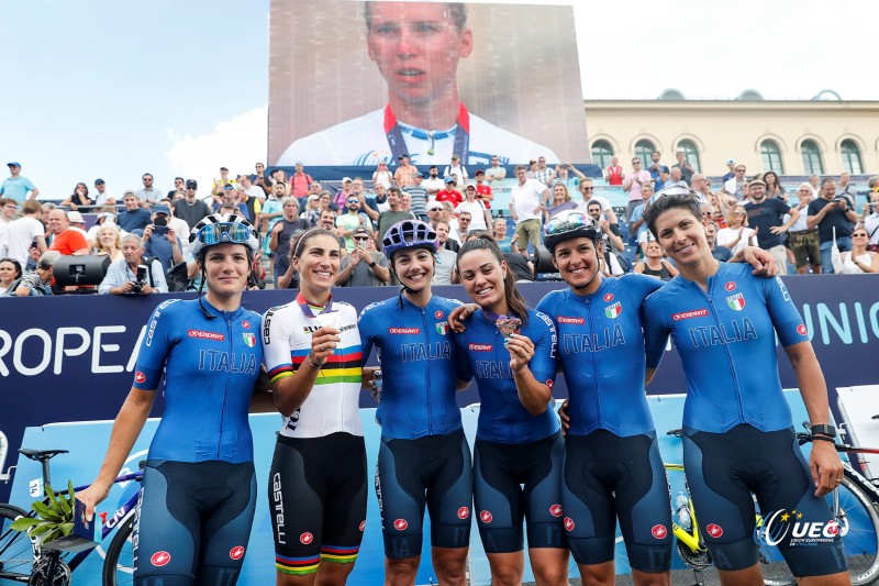 European Championships Munich 2022 - 2022 UEC Road Elite European Championships - Women's Road Race - 21/08/2022 - Italy - photo Ivan Benedetto/UEC/SprintCyclingAgency?2022